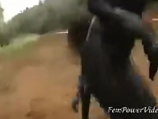 Japanese catfight in PVC (lq)