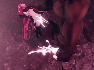 Kawakaze Ryona - Kancolle MMD -