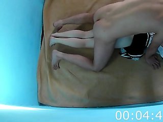 The maid satisfies the host. HIDDEN CAMERA No. 12