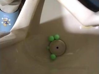 Japanese men pissing