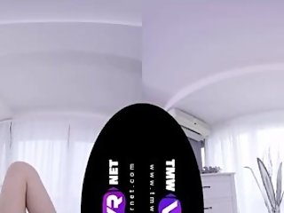 Full VR Hot Blonde Masturbating