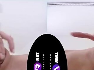 Full VR Beauty Brunette Babe Fucks and Sucks