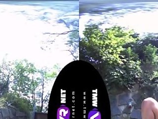 Full VR Lesbians Fucking in the forest