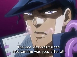 JAPANESE STUDENT FINGERS OLD SAILOR IN THE SEA