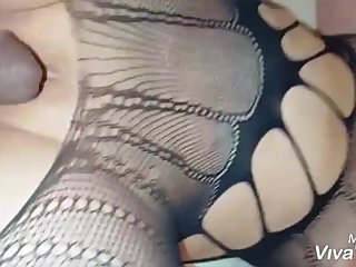 tight pink shaved asian pussy destroyed by daddy's thick black dick