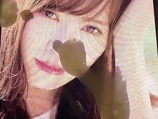 ???46 ?? ????????Hinatazaka46 Kato Shiho bukkake