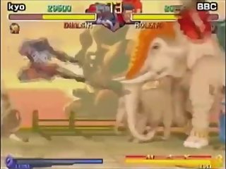God tier japanese gang bang and fuck each other in street fighter alpha 2