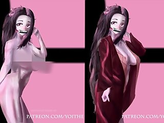 naked nezuko Demon Slayer: Kimetsu no Yaiba