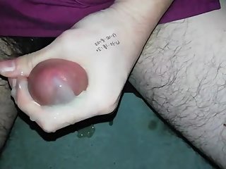 Slimy after ejaculation