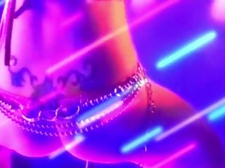 ?PMV?Japanese tanned gal stripper (ver.Glow) - Emi Yonekura