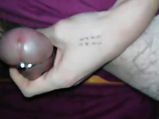 Ejaculation vigorously