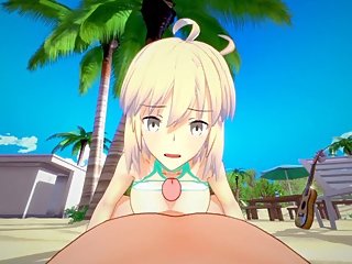 (POV) FATE/GRAND ORDER - OKITA SUMMER SEX
