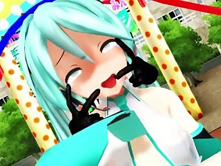 Hatsune Miku Festival MMD Hentai Public